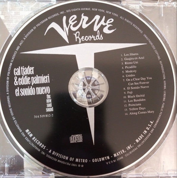 Cal Tjader & Eddie Palmieri : El Sonido Nuevo (CD, Album, RE)