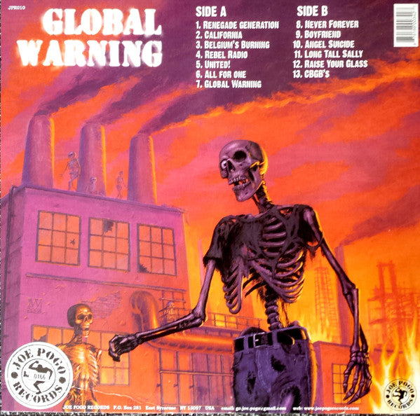 Funeral Dress : Global Warning (LP, Album, Ltd, Num, Yel)