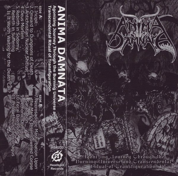 Anima Damnata : Agonizing Journey Through The Burning Universe And Transcendental Ritual Of Transfiguration (Cass, Album, RE)