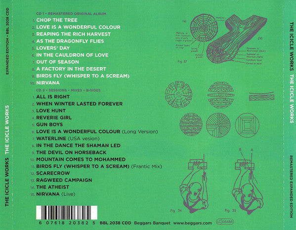 The Icicle Works : The Icicle Works (CD, Album, RE, RM + CD + Exp)