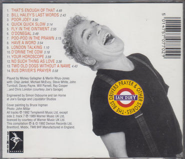 Ian Dury : The Bus Driver's Prayer & Other Stories (CD, Album)