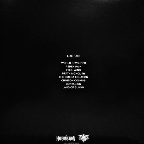 Like Rats (3) : Death Monolith (LP, Album, Ltd, Cri)