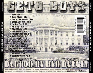 Geto Boys : Da Good Da Bad & Da Ugly (CD, Album)