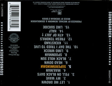 Soundgarden : Superunknown (CD, Album, RE, RM, Tec)