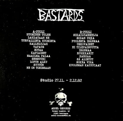 Bastards : Demo 82 (LP, Album, RE)