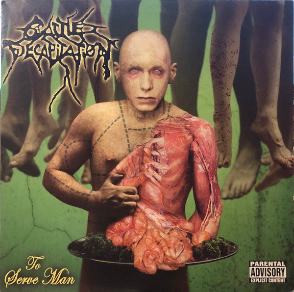 Cattle Decapitation : To Serve Man (LP, Album, Gre)