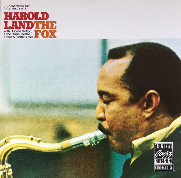 Harold Land : The Fox (CD, Album, RE, RM, Son)