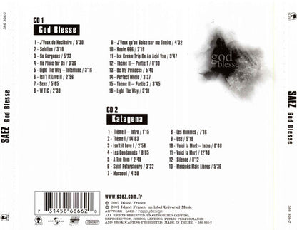 Saez : God Blesse (2xCD, Album)