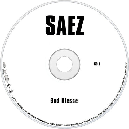 Saez : God Blesse (2xCD, Album)