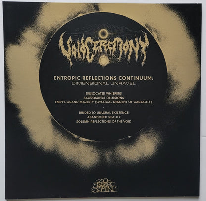VoidCeremony : Entropic Reflections Continuum: Dimensional Unravel (LP, Album)