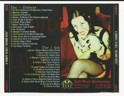 Various : A Tribute To Hell "Satanic Rites" (2xCD, Comp, Ltd)