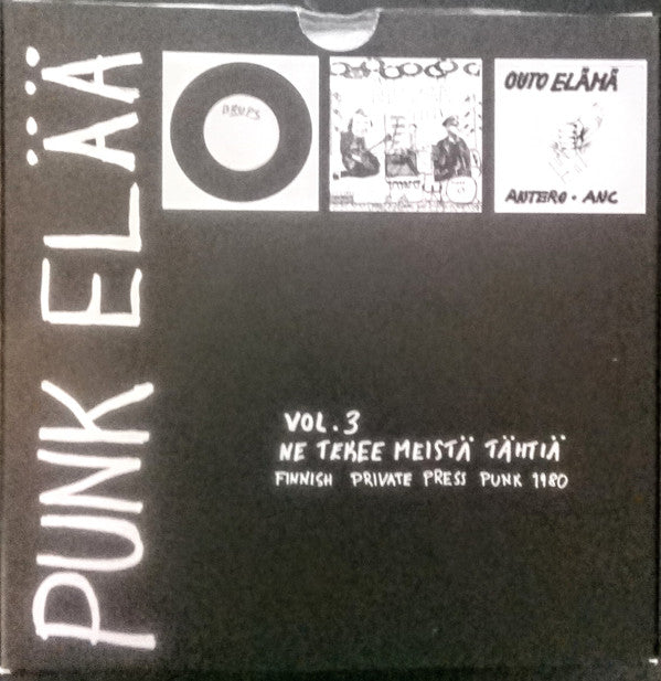 Various : Punk Elää Vol. 3 - Ne Tekee Meistä Tähtiä (Finnish Private Press Punk 1980)  (3x7", Single, RE + Box, Comp, Ltd)