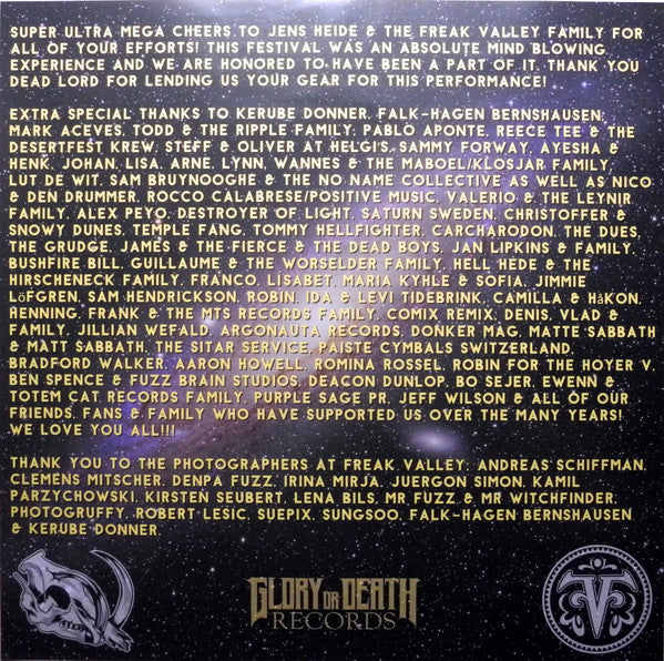 The Great Electric Quest : Live At Freak Valley 2019 (LP, Album,  )