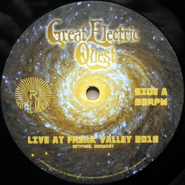 The Great Electric Quest : Live At Freak Valley 2019 (LP, Album,  )