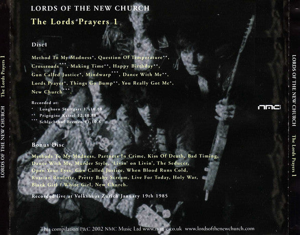Lords Of The New Church : The Lords Prayers I (2xCD, Comp)