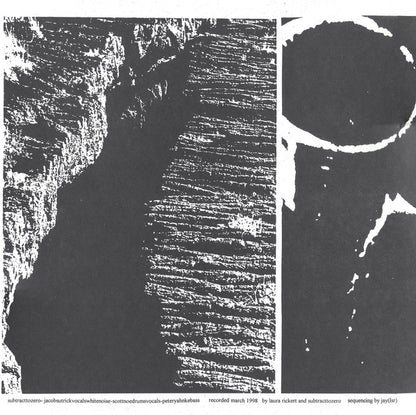 subtracttozero : subtracttozero (LP, Album)