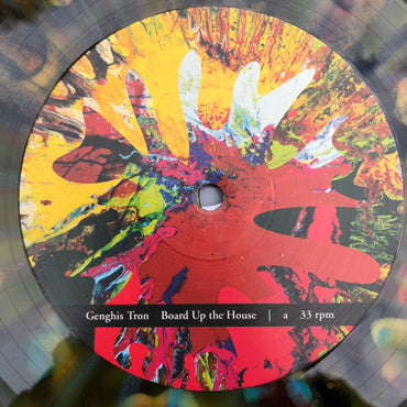 Genghis Tron : Board Up The House (LP, Album, Ltd, RE, Swa)