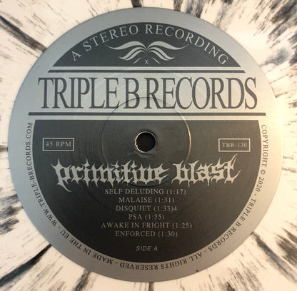 Primitive Blast : Animalistic (12", S/Sided, EP, Whi)