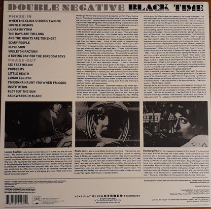 Black Time : Double Negative (LP, Album)