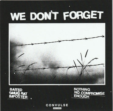 Punitive Damage : We Don't Forget (7", Red)