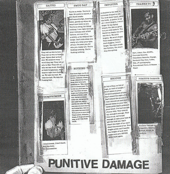 Punitive Damage : We Don't Forget (7", Red)