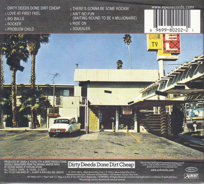 AC/DC : Dirty Deeds Done Dirt Cheap (CD, Album, Enh, RE, RM, Dig)