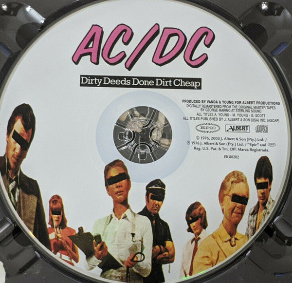 AC/DC : Dirty Deeds Done Dirt Cheap (CD, Album, Enh, RE, RM, Dig)