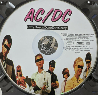 AC/DC : Dirty Deeds Done Dirt Cheap (CD, Album, Enh, RE, RM, Dig)