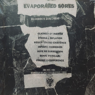 Evaporated Sores : Ulcerous Dimensions (LP, Album, Ltd, Cle)