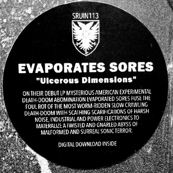 Evaporated Sores : Ulcerous Dimensions (LP, Album, Ltd, Cle)