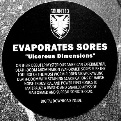 Evaporated Sores : Ulcerous Dimensions (LP, Album, Ltd, Cle)