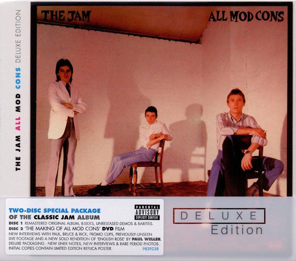The Jam : All Mod Cons (CD, Album, RE, RM + DVD-V, NTSC + Dlx)