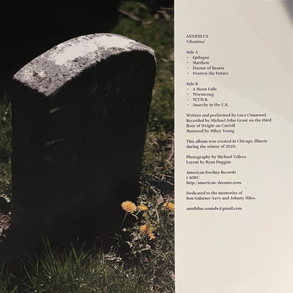 Annihilus (2) : Ghanima (LP, Album)