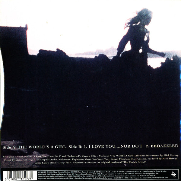 Anita Lane : The World's A Girl (7", Single, Ltd, Cle)