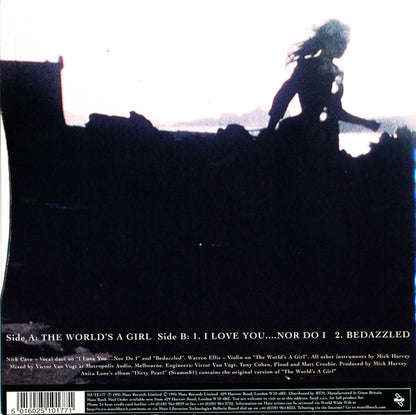 Anita Lane : The World's A Girl (7", Single, Ltd, Cle)