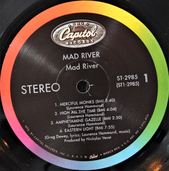 Mad River (2) : Mad River (LP, Album, RE)