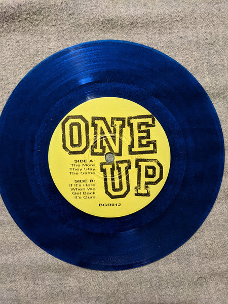 One Up (2) : The Single (7", Ltd, Num, S/Edition, Blu)