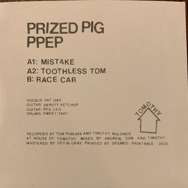 Prized Pig : PPEP (7", EP)