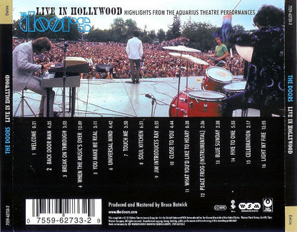 The Doors : Live In Hollywood (Highlights From The Aquarius Theatre Performances) (CD, Comp, Ltd)