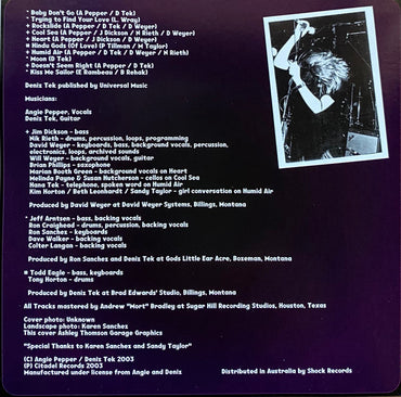 Angie Pepper : Res Ipsa Loquitor (CD, Album)