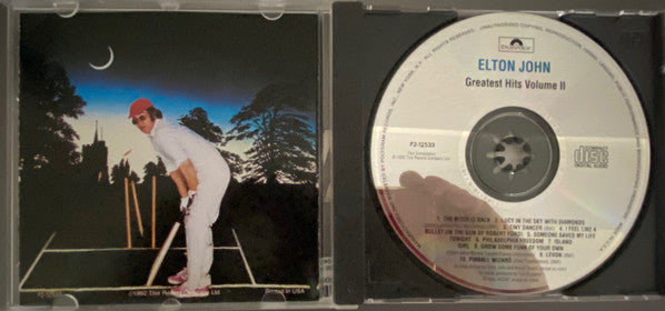 Elton John : Elton John's Greatest Hits Volume II (CD, Comp, Club, RE)