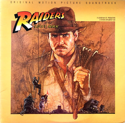John Williams (4) : Raiders Of The Lost Ark (Original Motion Picture Soundtrack) (LP, Album, Pit)