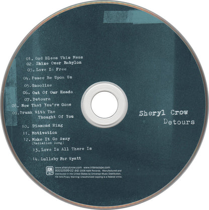 Sheryl Crow : Detours (CD, Album, Car)