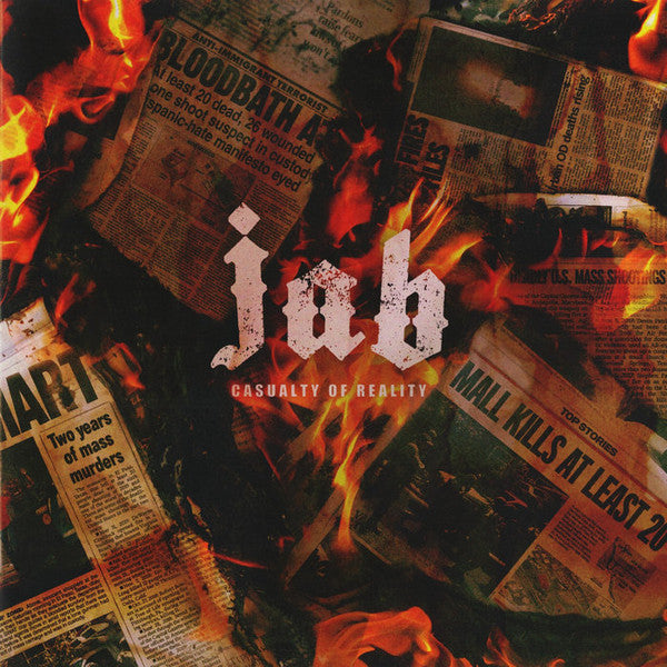 Jab (16) : Casualty Of Reality (LP, Red)