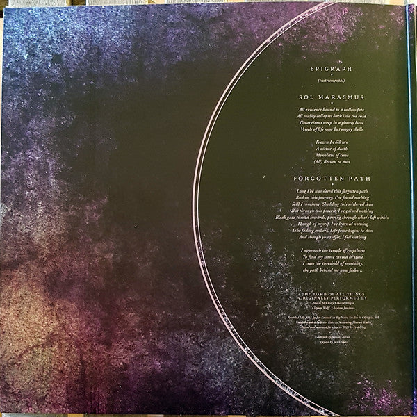 UN (9) : The Tomb Of All Things (12", Pin + 12", Vio + Album, Ltd, RE)