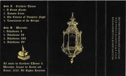 Erythrite Throne / Werendia : Erythrite Throne / Werendia Split (Cass, Ltd, Num)