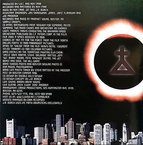 Sam Black Church : The Black Comedy (CD, Album)