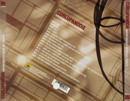 Curlupanddie* : Unfortunately We're Not Robots (CD, Album)