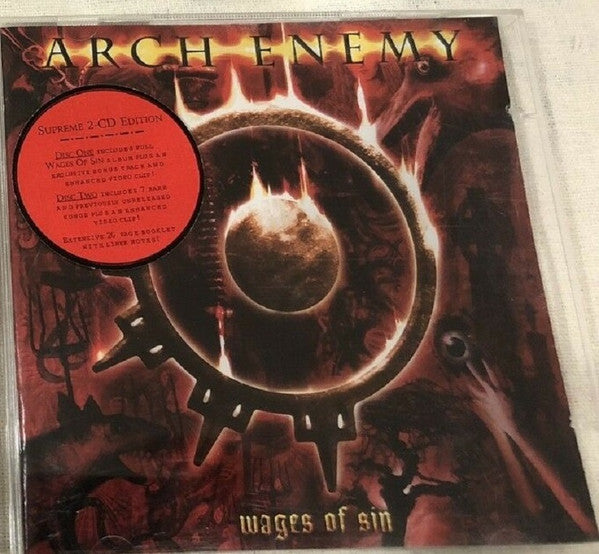 Arch Enemy : Wages Of Sin (2xCD, Album, Enh)