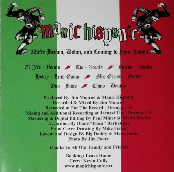 Manic Hispanic : Mijo Goes To Jr. College (CD, Album)